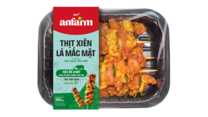 Thịt Xiên Lá Mắc Mật Thơm Nức - 350g